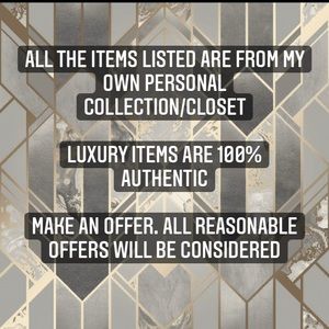 COPY - Luxury items looking for a new loving owner